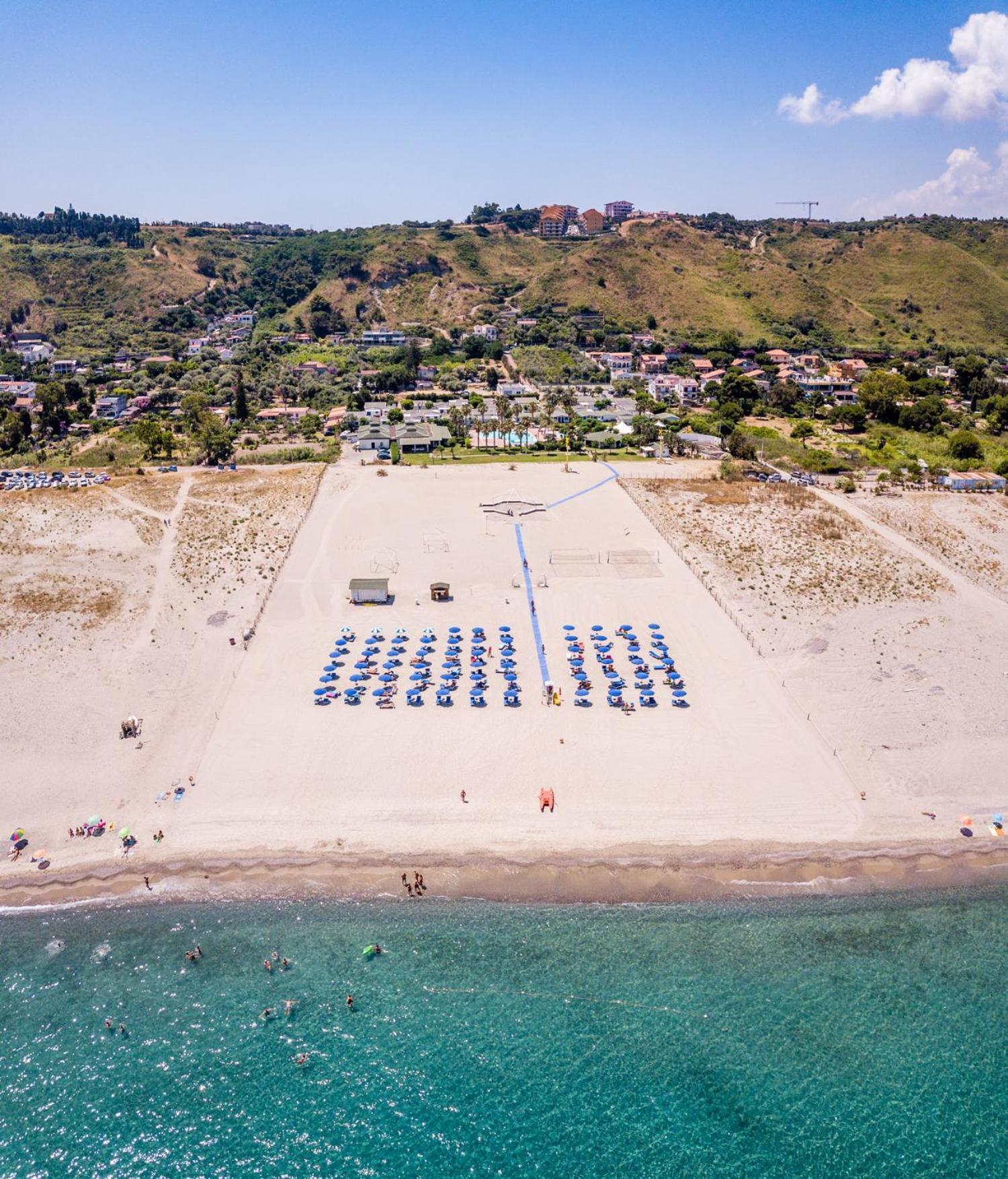 Le Dune Beach Club Messina Exterior foto